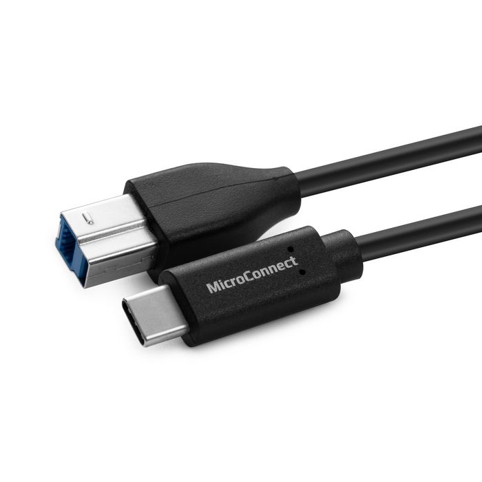 MicroConnect USB-C to USB3.0 B Cable, 1m - W125076917