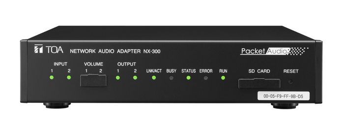 TOA Network Audio Adapter - Dual Channel Model (Requires AD-246 PSU) - W126722441