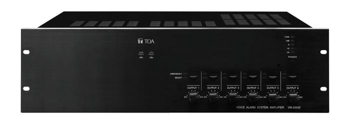 TOA VM-3360E audio amplifier Performance/stage Black - W126722607