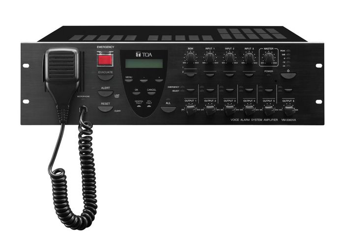 TOA 360 watt Voice Alarm System Management Amplifier - W126722608