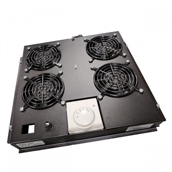 Lanview Fan tray with 4 fans for 800x800 19'' floor standing rack cabinets - W128188307