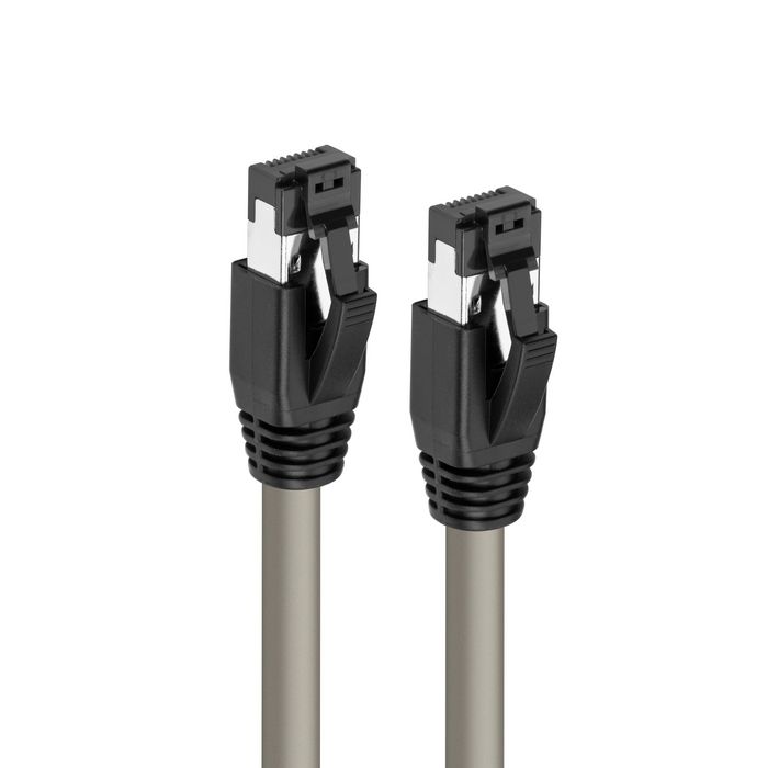 MicroConnect CAT8.1 S/FTP 0,50m Grey LSZH Shielded Network Cable, AWG 24 - W126443428