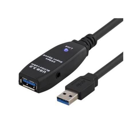 MicroConnect Active USB 3.0 Extension repeater Cable, 15m - W125831593