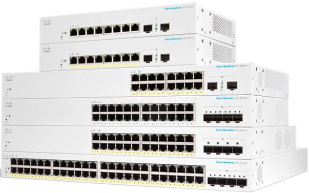 Cisco Network Switch Managed L2 Gigabit Ethernet (10/100/1000) White - W128277156