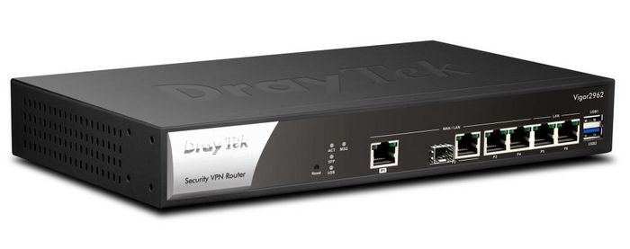 Draytek 2.5Gb Ethernet Dual-WAN Firewall Router & VPN Concentrator ...