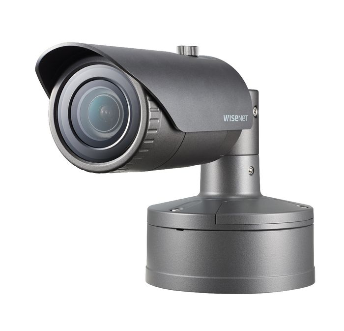 Hanwha X series powered by Wisenet 5 network IR outdoor vandal bullet camera with AI-Intrusion-PRO application and 32GB SD card - W125517139