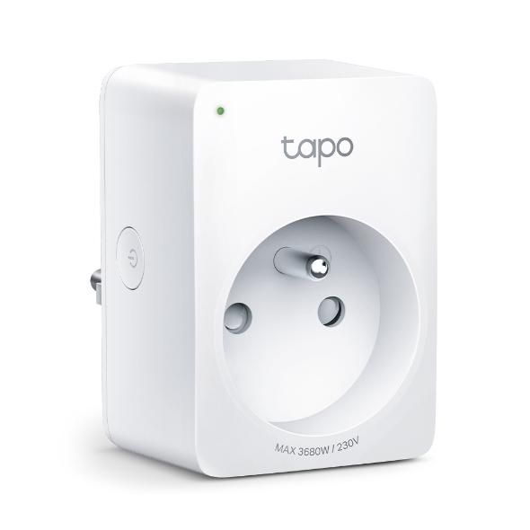 TP-Link Tapo Mini Smart Wi-Fi Socket Energy Monitor Smart Plug 3680 W Home  White, W128348017 - Oprema