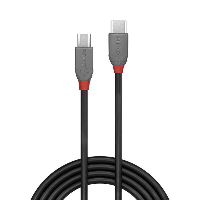Lindy 1M Usb 2.0 Type C To Micro-B Cable, Anthra Line - W128370837