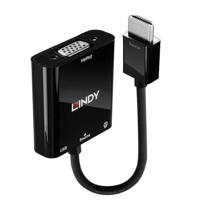 Enregistreur EDID HDMI/VGA/DVI Lindy – Clone Et Sauvegarde EDID Pour Écrans Et Émulateurs – Résout Problèmes Compatibilité