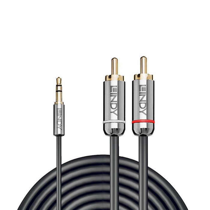 Lindy 1M Phono Audio Cable, Cromo Line - W128370649