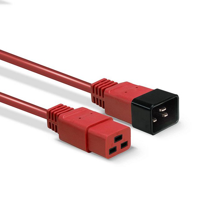 Lindy 2M Iec C19 To C20 Extension, Red, W128370737 - Oprema
