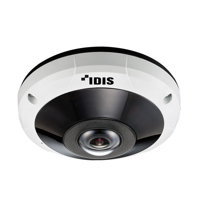 Idis H.265 5MP Network Camera Fixed Vandal-proof Fish-eye - W126174585