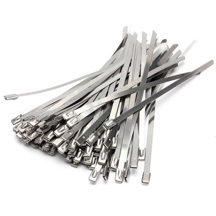 Haydon 200mm x 4.6mm Stainless Steel Cable Ties 100 pk - W128444292