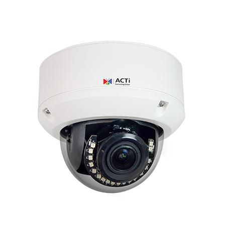ACTi 3MP Outdoor Zoom Dome with D/N, Adaptive IR, Extreme WDR, SLLS, 4.3x Zoom Lens - W128456323