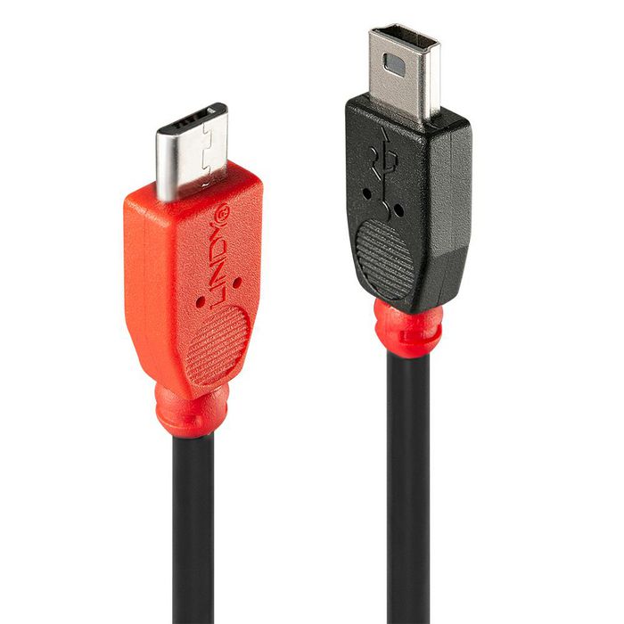 Lindy 1m USB 2.0 Type Micro-B To Mini-B OTG Cable, W128456632 - Oprema