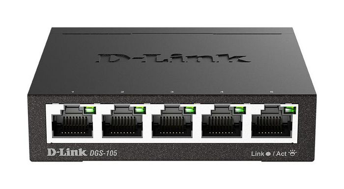 Switch Ethernet Métal 5 Ports Gigabit (10/100/1000)