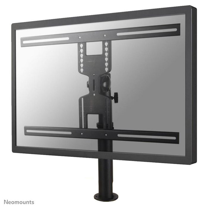Neomounts by Newstar Newstar Tilt/Turn/Rotate Desk Mount (grommet) for 32-60" Monitor Screen, Height Adjustable - Black - W125250197