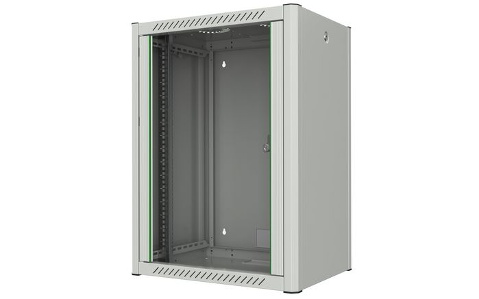 Lanview by Logon 19'' Rack Cabinet 16U 60 x 45 Wallmount Pro ...