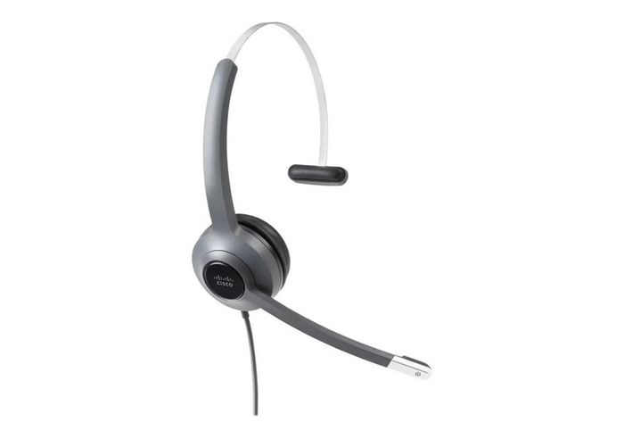 Cisco 521 Headset Wired Head-Band Office/Call Center Black, Grey - W128254666