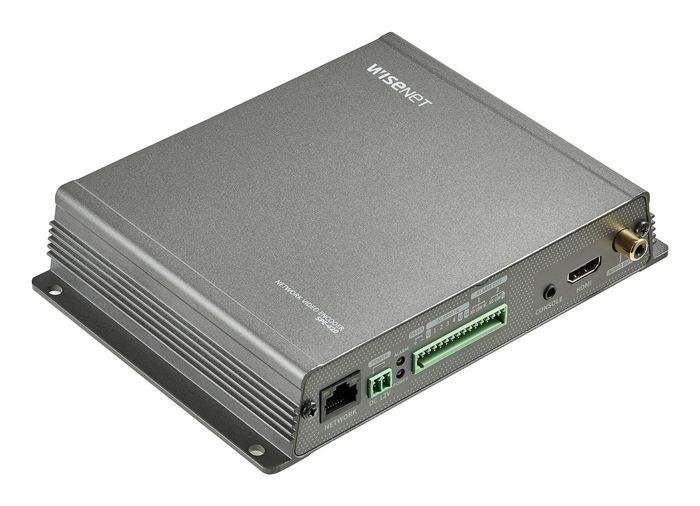 Hanwha 4CH BNC, RS-485, RJ-45 10/100 Base-T, 2560x1920, H.265, H