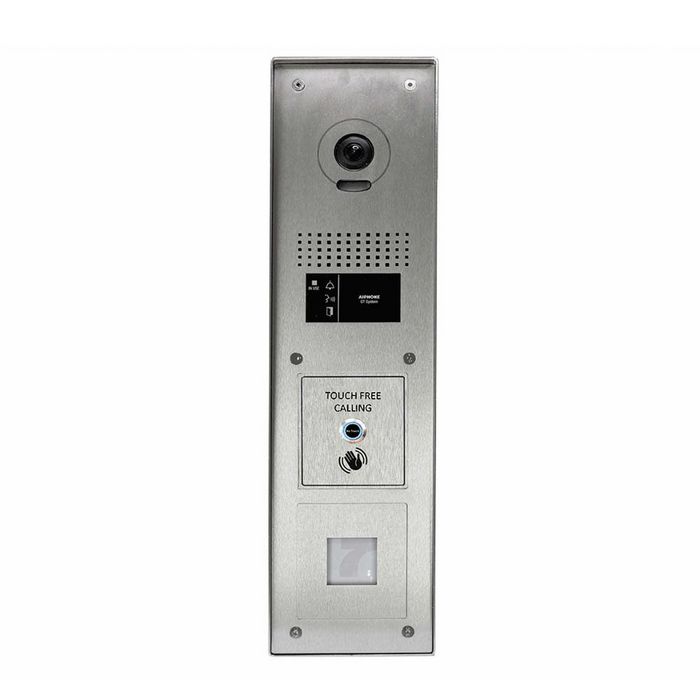 Aiphone 1 way surface stainless steel video door station with prox ...