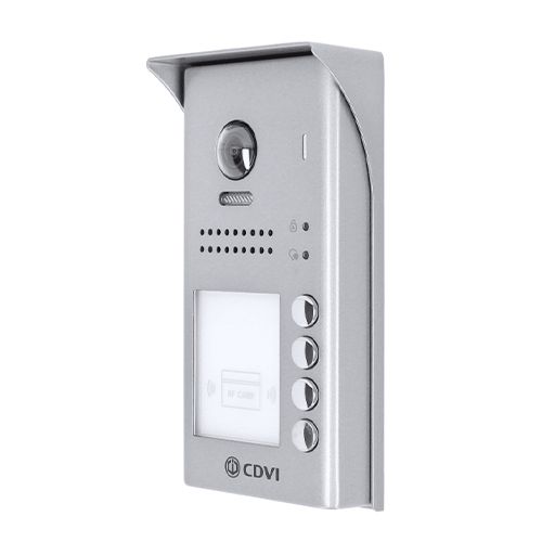 CDVI 4 BUTTON VIDEO ENTRY PANEL SURFACE, PROX, 170 DEGREE LENSCDV-ACC ...