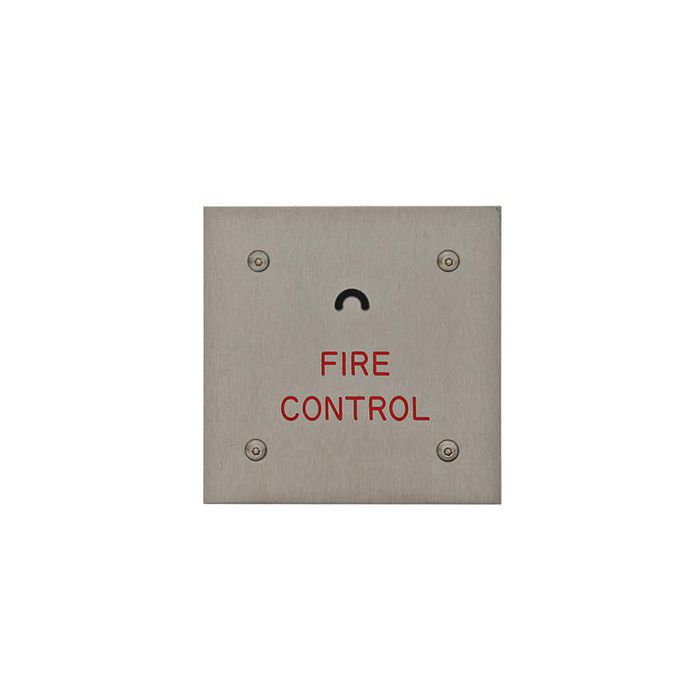 Firemen Key Switch Videx Flush crescent key fireman switch (171E), W126730335 - Oprema