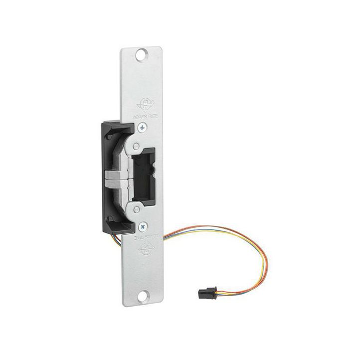Adams Rite Ultraline electric strike 12/24v ac/dc 201mm faceplate satin ...