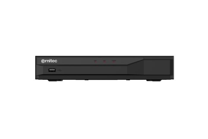 Ernitec 8 Channel NVR with 8 PoE Ports, 6TB HDD (Cygnus-BX2-818-1 6TB ...