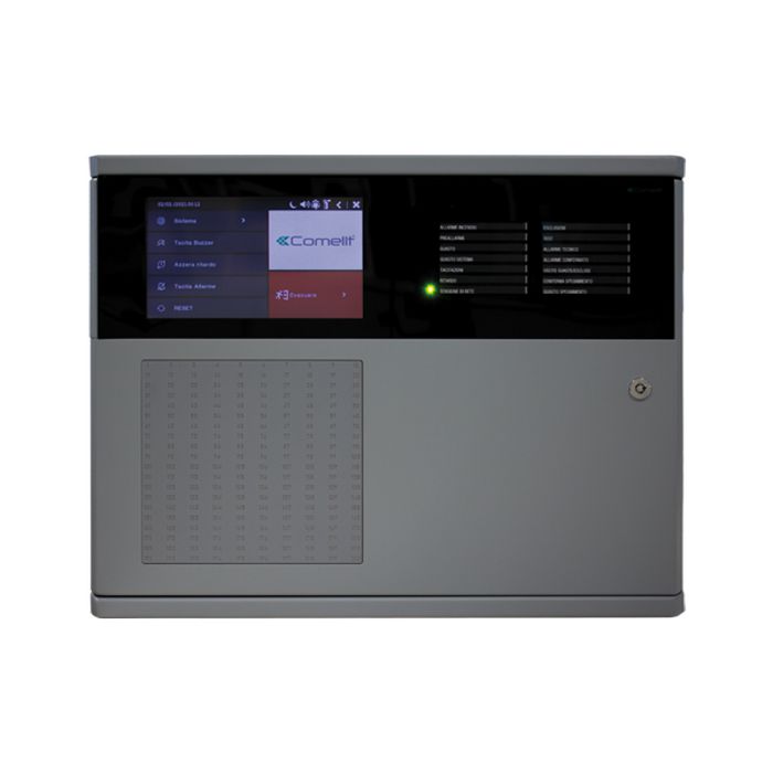 8 Loop Panel Comelit Logifire 1-8 Loops addressable fire panel (1 Loop Included ...