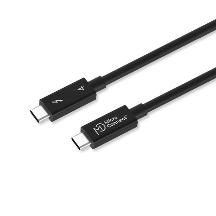 MicroConnect Premium Thunderbolt 4 Cable, 1,5m, 40 Gbits/s, 240W ...