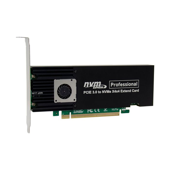 2Port SlimSAS 8i X2 To PCIe 4.0 X16 Expansion Card PCI-E 4.0 16x To Slimsas 8i X2 Sff8654 Graphics Card Gpu Adapter Card