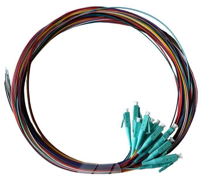 Lanview Pigtail LC/UPC 50/125 OM3, 0.9mm, 2meters PVC(Grade C) Easy ...