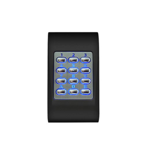 Videx Standalone, combined keypad & proximity access reader with blue ...