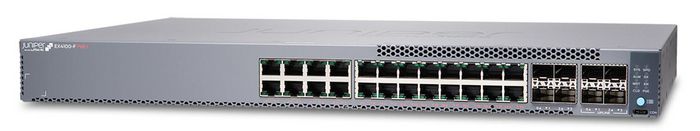 Juniper 4 host ports + 4 port SFP/SFP+ uplinks + 4 port 10GbE SFP+ ...