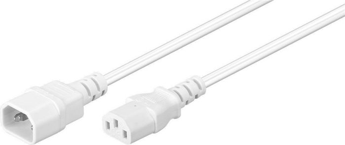MicroConnect Extension Cord C14 - C13, 2m - W124368907