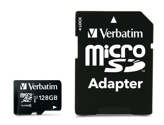 Verbatim 128GB, MicroSDXC, Class 10 - W124818299