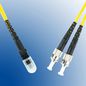 MicroConnect Optical Fibre Cable, MTRJ-ST, Singlemode, Duplex OS2 (Yellow), 20m