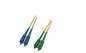 MicroConnect Optical Fibre Cable, SC-SC, Singlemode, Duplex, OS2 (Yellow) 5m