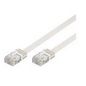 MicroConnect CAT5e U/UTP FLAT Network Cable 3m, White