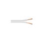 MicroConnect Speaker cable, 50m, 2x1,5mm², white