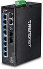 TRENDnet Ethernet x 10, SFP x 2, 16 K entries, 2048 KB Buffer