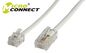 MicroConnect Cable RJ11-RJ45, Male/Male, White, 1.0m