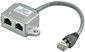 MicroConnect Network Cable Splitter (Y-adapter)