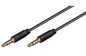 MicroConnect 3.5mm (4-pin, stereo) Minijack slim Extension Cable, 0.5m