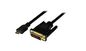 MicroConnect HDMI Mini Type C Cable - DVI-D Cable 1m