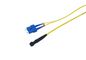MicroConnect Optical Fibre Cable, MTRJ-SC, Singlemode, Duplex, OS2 (Yellow), 0.5m