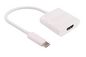 MicroConnect USB-C to HDMI adapter, 0.15m, White