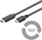 MicroConnect USB-C to USB2.0 Micro B  Cable 1M