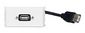 Vivolink Outlet Panel USB2.0 White